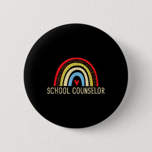 School Counsellor - Counseling Elementary Guidance 6 Cm Round Badge