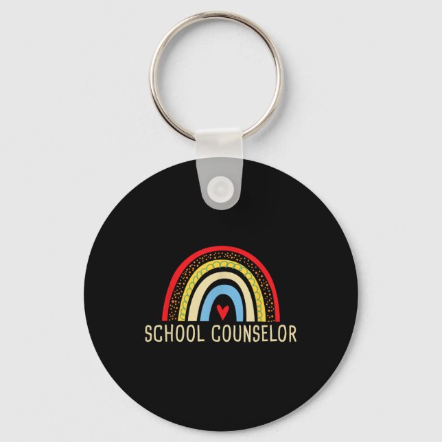 School Counsellor - Counseling Elementary Guidance Key Ring (Front)