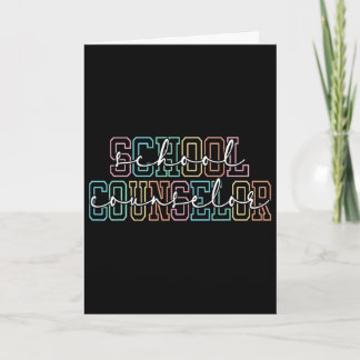 School Counsellor Dad Some People Call Me School C Card