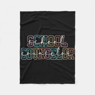 School Counsellor Dad Some People Call Me School C Fleece Blanket