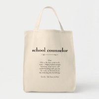 School Counsellor Definition Appreciation Gift