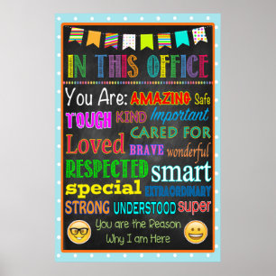 School Counsellor Digital Poster