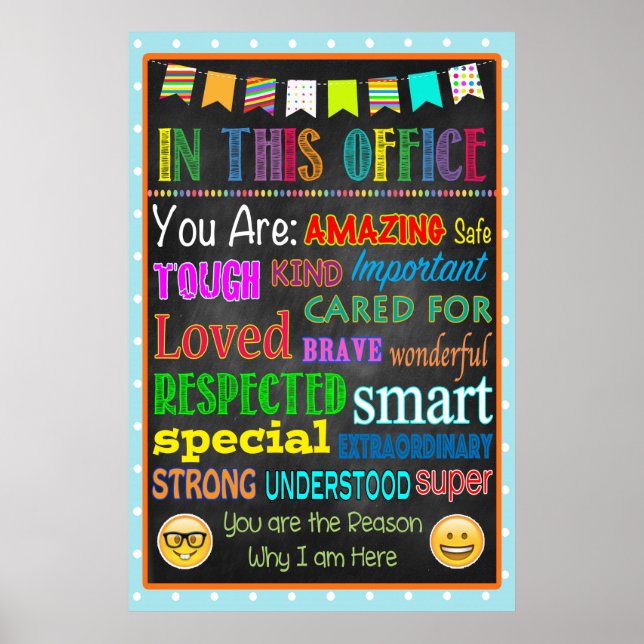 School Counsellor Digital Poster (Front)