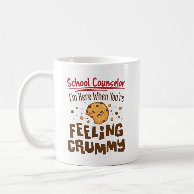 School Counsellor Elementary Middle Cute Saying Coffee Mug (Left)