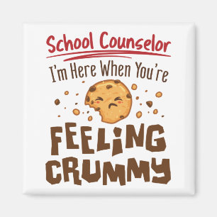 School Counsellor Elementary Middle Cute Saying Magnet