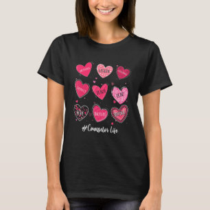 School Counsellor Life Funny Counseling Valentine' T-Shirt