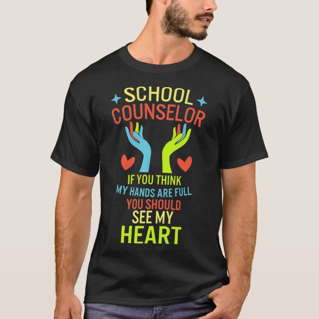 School Counsellor National School Counseling Week  T-Shirt (Front)