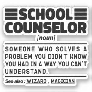 School Counsellor Noun Counseling Specialist Funny