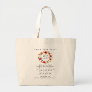 School Counsellor Prayer Tote Bag