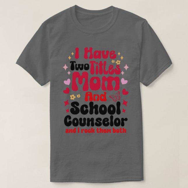 School Counsellor T-Shirt (Design Front)