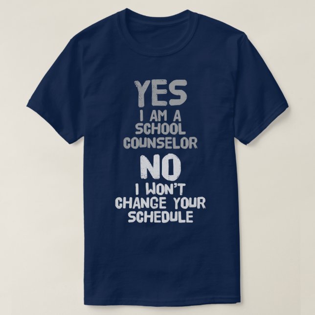 School Counsellor T-Shirt (Design Front)