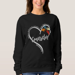 School Counselor Appreciation Funny Counseling Wee Sweatshirt