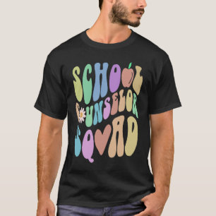 SCHOOL COUNSELOR SQUAD College Guidance Counseling T-Shirt