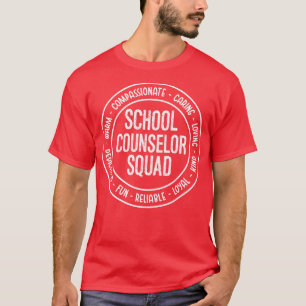 School Counselor Squad motivational Back to school T-Shirt