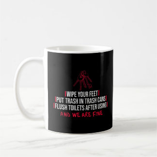 School Custodian Appreciation Quote for a Janitor Coffee Mug