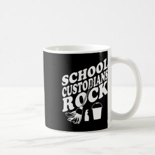 School Custodians Rock Back To School - Janitor Ap Coffee Mug