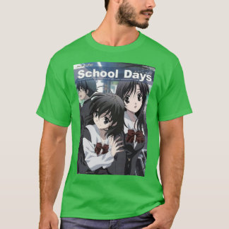 school days anime T-Shirt