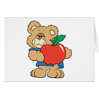 School Days Apple Teddy Bear