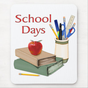School Days Mouse Pad