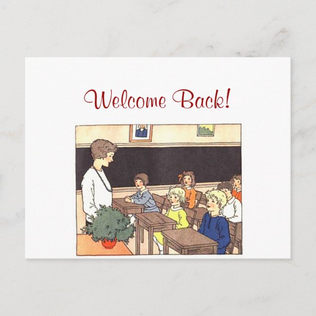 School Days Postcard (Front)