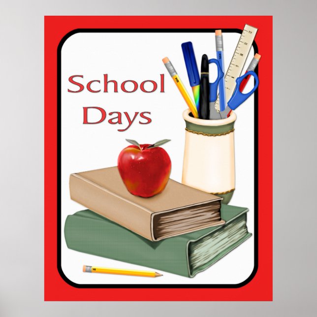 School Days Poster (Front)
