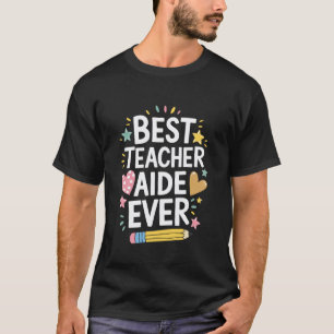 School Ed and Teacher's Assistant, Best Teacher Ai T-Shirt