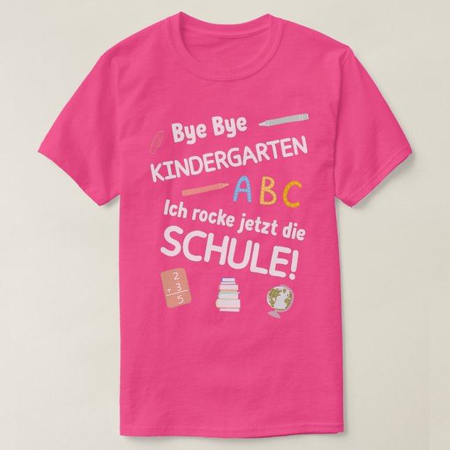 School enrolment start of school child 3 T-Shirt (Design Front)