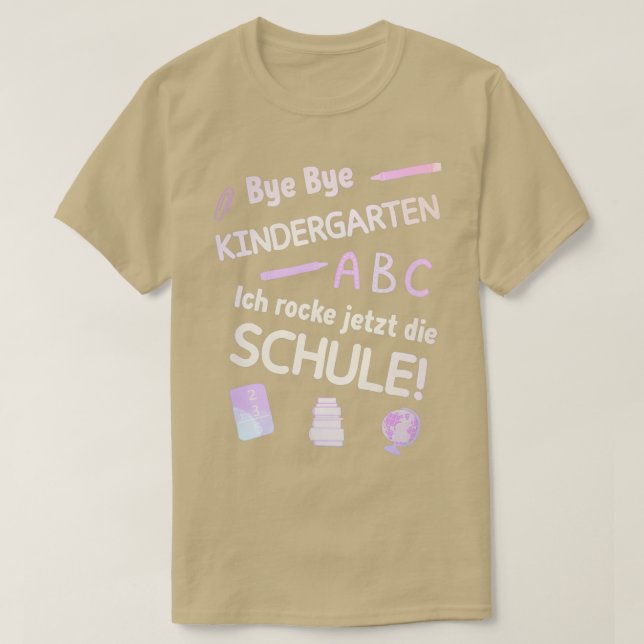 School enrolment start of school child 52 T-Shirt (Design Front)