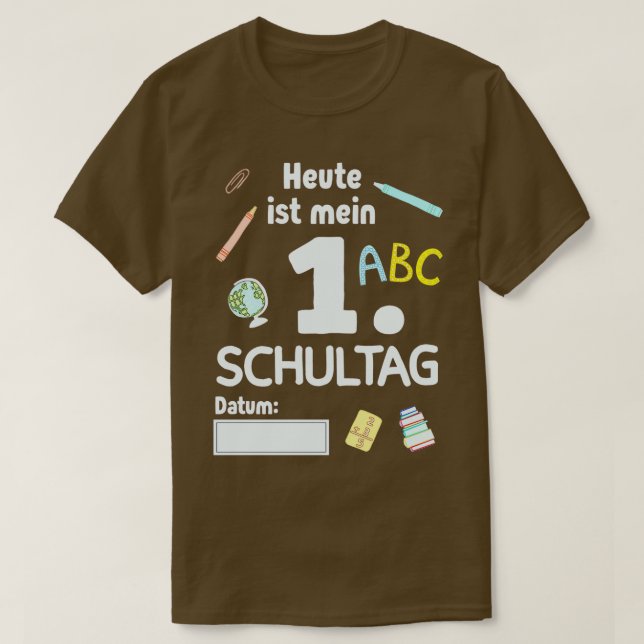 School enrolment start of school child 9 T-Shirt (Design Front)