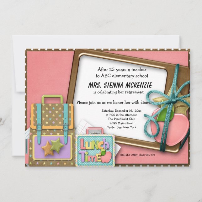 School Event Invitation (Front)