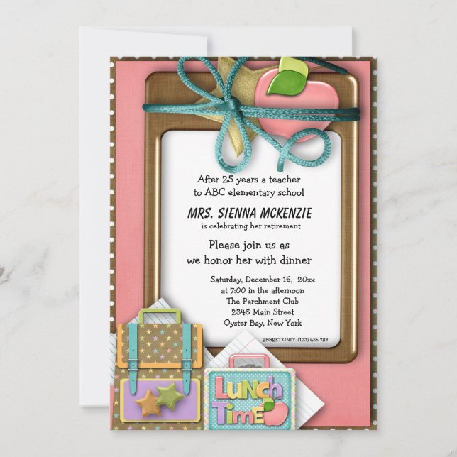 School Event Invitation (Front)