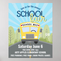 school fair PTO summer fair Flyer Template