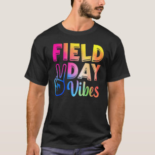 SCHOOL FIELD DAY Fun Tie Dye Field Day Teacher Stu T-Shirt