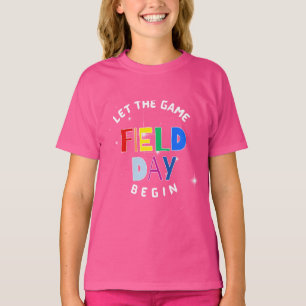 School field day Team Cheer stand,leading Squad T-Shirt