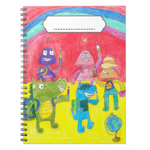 "School Friends" 6.5" x 8.75" Classic Notebook
