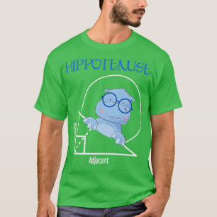 School Gift Math Hippo T-Shirt