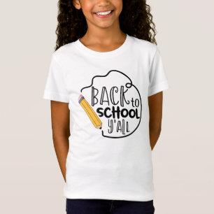 School - Girls' Fine Jersey T-Shirt