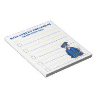 School Graduation Blue Cap Gown Diploma Graduate