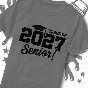 School Graduation Year Pride Senior Class of 2027 T-Shirt
