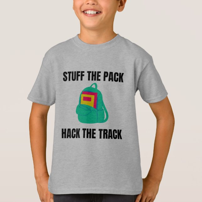 SCHOOL HACK ATTACK T-Shirt (Front)