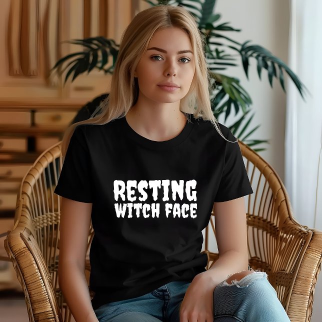  School halloween humour teacher witch typography T-Shirt (Creator Uploaded)