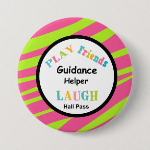 School Helper Hall Pass Button