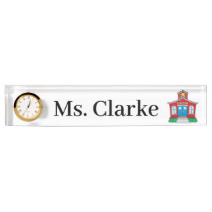 School House Nameplate