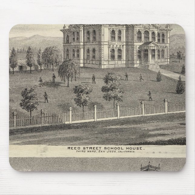 School houses, San Jose Mouse Pad (Front)