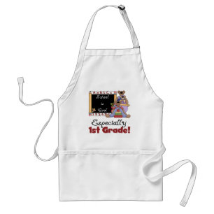 School is Cool Especially 1st Grade Standard Apron