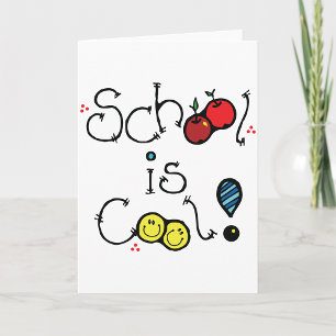 School Is Cool Greeting Cards