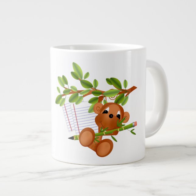 School is Cool  - Jumbo Mug (Front Right)