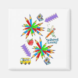 School is Cool Magnets