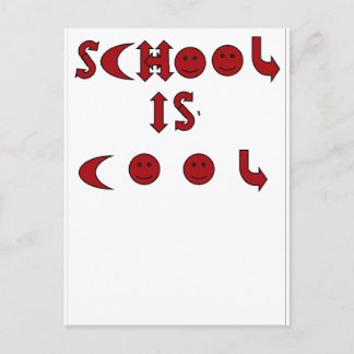 School is Cool Postcard