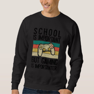 School is important_5 sweatshirt